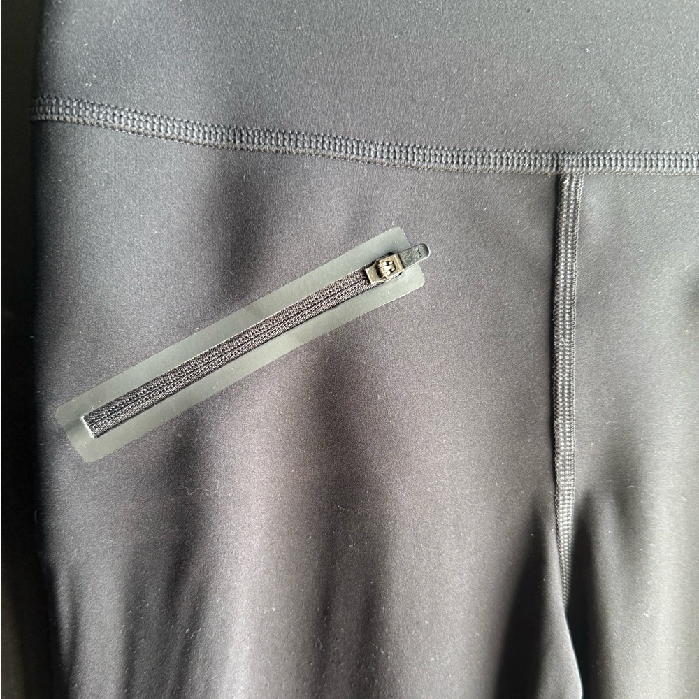 SPANX Every Wear Tech Tape Support Compression Black Leggings Size M - Picture 11 of 15